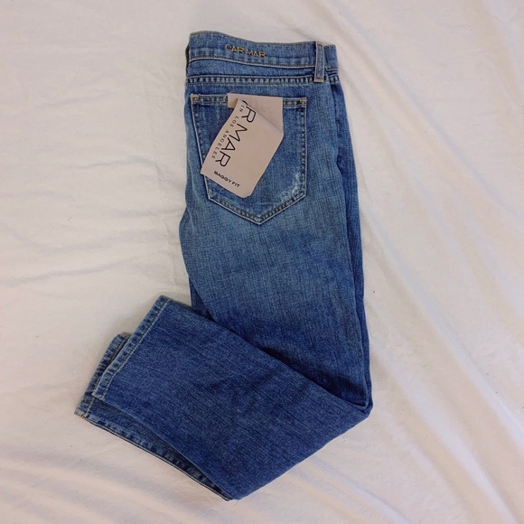 NWT Carmar Jeans w/ Lace Detail - Picture 2 of 5